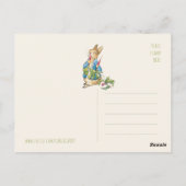 ヴィンテージイースターバニーは大根に峡谷CC1110 ポストカード (裏面)