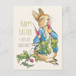 ヴィンテージイースターバニーは大根に峡谷CC1110 ポストカード