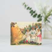 ヴィンテージイースターバニーコーア シーズンポストカード (スタンド正面)