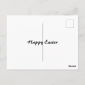 ヴィンテージイースターバニーズミュージシャンズ遊楽器 ポストカード (裏面)