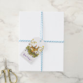 ヴィンテージイースターバニーハッピーイースター ギフトタグ (より糸付き)