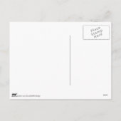 ヴィンテージイースターバニーファミリー シーズンポストカード (裏面)