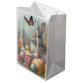 ヴィンテージイースターバニーホリデイ ミディアムペーパーバッグ (裏面アングル)