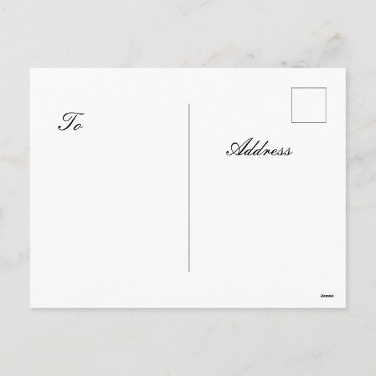 ヴィンテージイースターバニーホリデーカード シーズンポストカード (裏面)