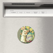 ヴィンテージイースターバニー磁石 マグネット (インサイチュ (食洗機))