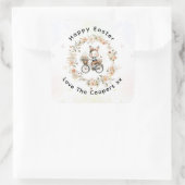 ヴィンテージイースターパーティーフローラバニー スクエアシール (バッグ)