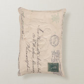 ヴィンテージイースタービクトリアンポストガール&ボーイ アクセントクッション (裏面(縦))