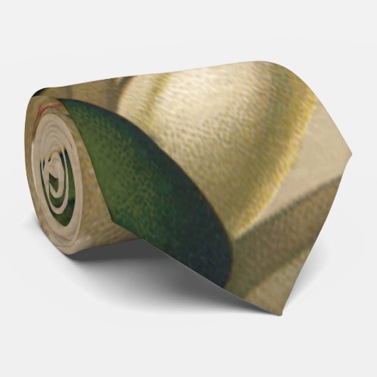 ヴィンテージイースタービクトリアンユリ、花の開花 ネクタイ (ロール)