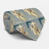 ヴィンテージイースタービクトリアン、十字架の天使 ネクタイ (ロール)