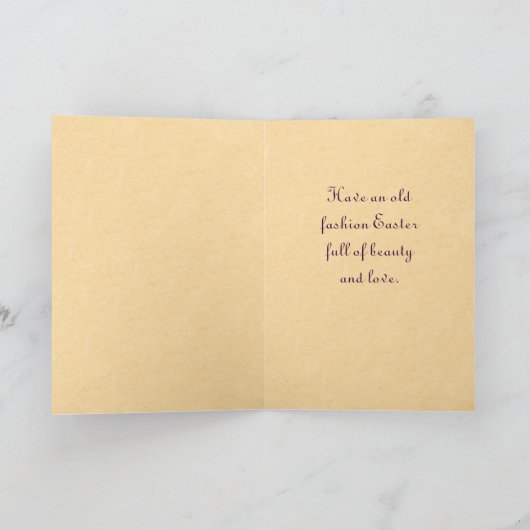 ヴィンテージイースターフローラカード シーズンカード (内部)