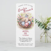 ヴィンテージイースターブランチ招待状 招待状 (スタンド正面)