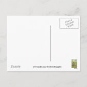 ヴィンテージイースターホリディグリーティングポストカード シーズンポストカード (裏面)