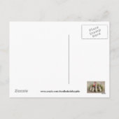 ヴィンテージイースターホリディグリーティングポストカード シーズンポストカード (裏面)