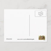 ヴィンテージイースターホリデーアートハガキ シーズンポストカード (裏面)