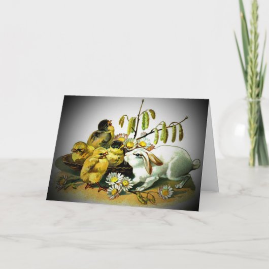 ヴィンテージイースターホワイトラビット&ベビーチックス, ZSSG シーズンカード (正面)