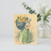 ヴィンテージイースターポストカード シーズンポストカード (スタンド正面)