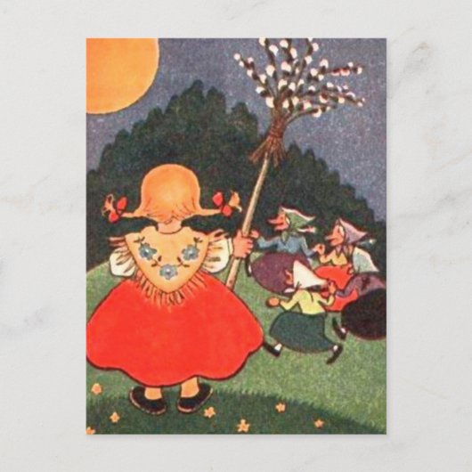 ヴィンテージイースターポストカード シーズンポストカード (正面)