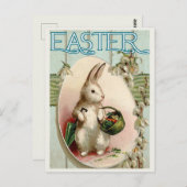 ヴィンテージイースターポストカード ポストカード (正面/裏面)