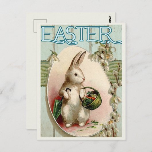ヴィンテージイースターポストカード ポストカード (正面/裏面)