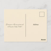 ヴィンテージイースターポストカード ポストカード (裏面)