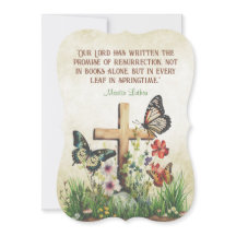 ヴィンテージイースターマーティンルター復活引用文