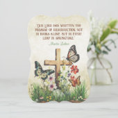 ヴィンテージイースターマーティンルター復活引用文 シーズンカード (スタンド正面)