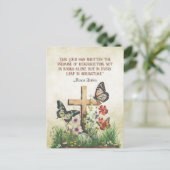 ヴィンテージイースターマーティンルター復活引用文 シーズンポストカード (スタンド正面)