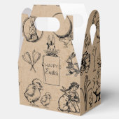 ヴィンテージイースターラビット&シッククラフトブラウン フェイバーボックス (オープン)