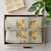 ヴィンテージイースターリトルチキンホリデーコレクション 薄葉紙 (ギフト)