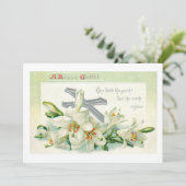 ヴィンテージイースターリリー、クロス&聖なる書物、 経典 シーズンカード (スタンド正面)