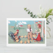 ヴィンテージイースター家禽ファミリー シーズンカード (スタンド正面)