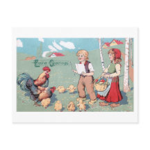 ヴィンテージイースター家禽ファミリー