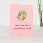 ヴィンテージイースター応答カード作成 シーズンカード (裏面)