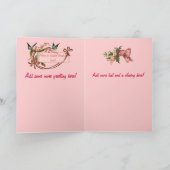 ヴィンテージイースター応答カード作成 シーズンカード (内部)