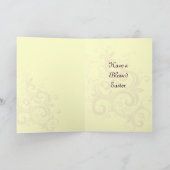 ヴィンテージイースター恵みカード シーズンカード (内部)