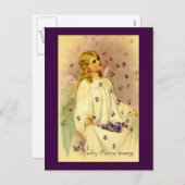 ヴィンテージイースター恵み シーズンポストカード (正面/裏面)