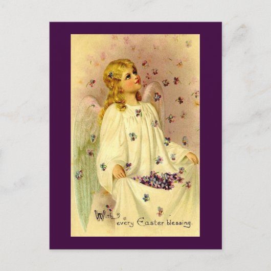 ヴィンテージイースター恵み シーズンポストカード (正面)