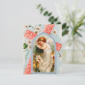 ヴィンテージイースター招待状 招待状 (スタンド正面)