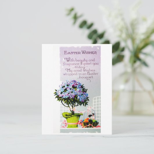 ヴィンテージイースター挨拶 シーズンカード (スタンド正面)