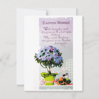 ヴィンテージイースター挨拶 シーズンカード