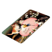 ヴィンテージイースター挨拶 マグネット (左側)