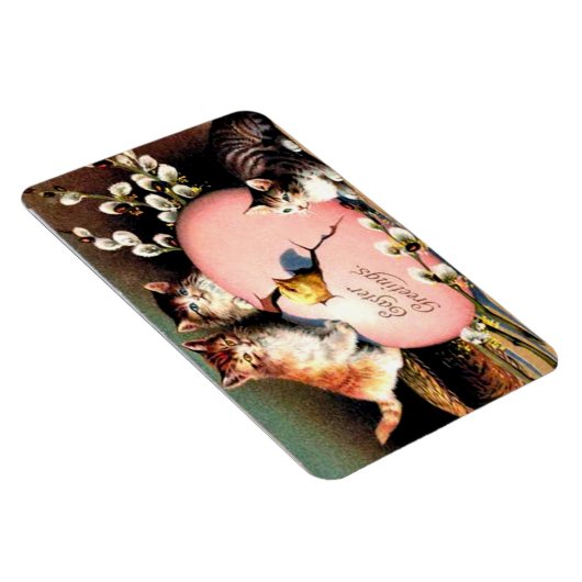 ヴィンテージイースター挨拶 マグネット (右側)