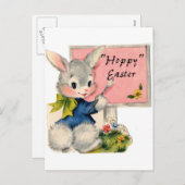 ヴィンテージイースター画像 シーズンポストカード (正面/裏面)
