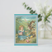 ヴィンテージイースター – アート – はがき シーズンポストカード (スタンド正面)