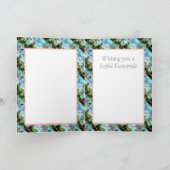 ヴィンテージイースター、イースターでの贈り物 シーズンカード (内部)