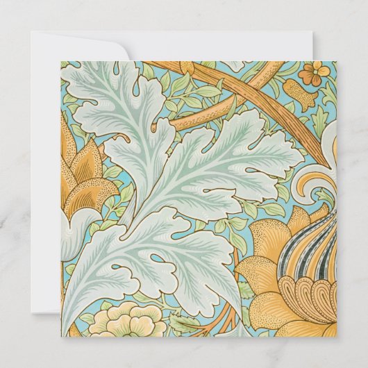 ヴィンテージイースター・ウィリアム・モリスの聖ヤコブ(1881) シーズンカード (正面)