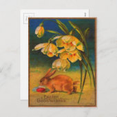 ヴィンテージイースター シーズンポストカード (正面/裏面)