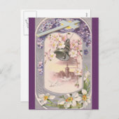 ヴィンテージイースター シーズンポストカード (正面/裏面)