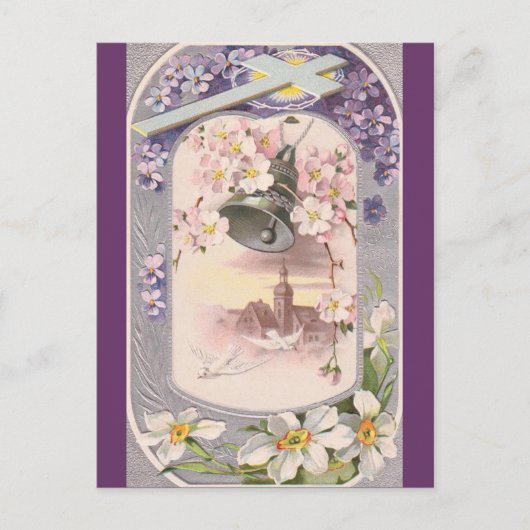 ヴィンテージイースター シーズンポストカード (正面)