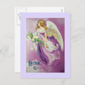 ヴィンテージイースター シーズンポストカード (正面/裏面)